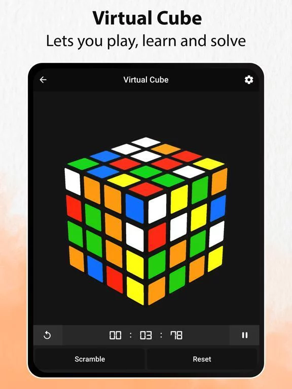 Изображение игры: AZ Rubik Solver - Magic Cube