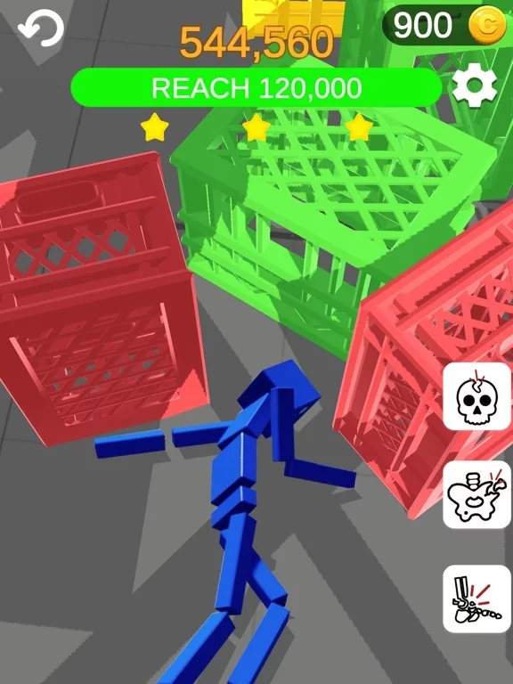 Изображение игры: Fall Break: Break Ragdoll bone