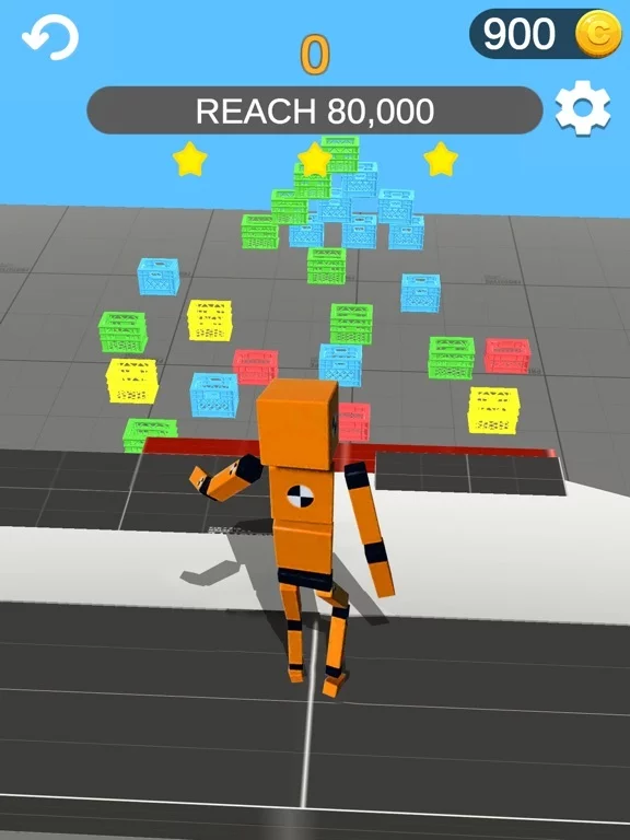 Изображение игры: Fall Break: Break Ragdoll bone