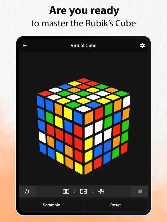 Изображение игры: AZ Rubik Solver - Magic Cube