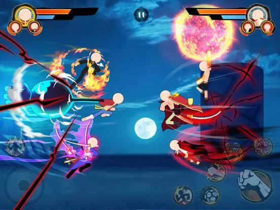 Изображение игры: Stickman Pirates Fight