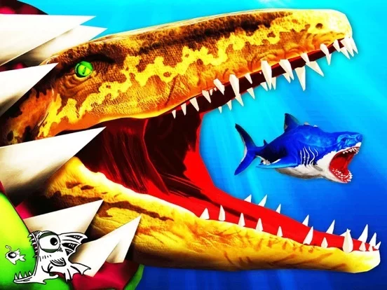 Изображение игры: FISH 3D GROWING AND EATING