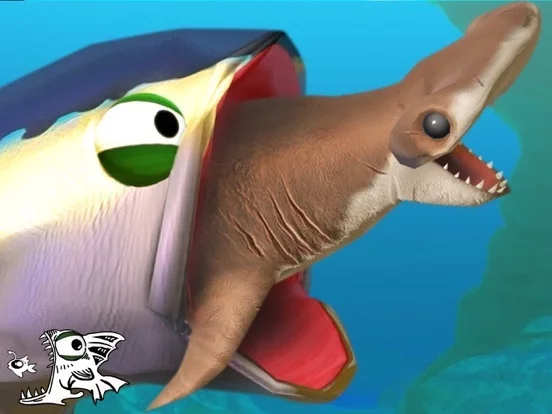 Изображение игры: FISH 3D GROWING AND EATING