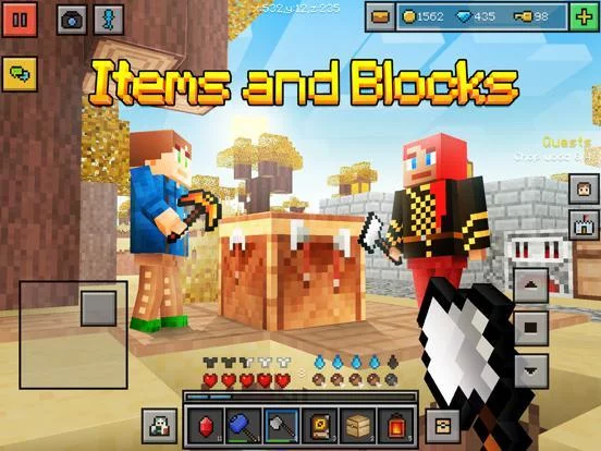 Изображение игры: Block World 3D: Craft & Build