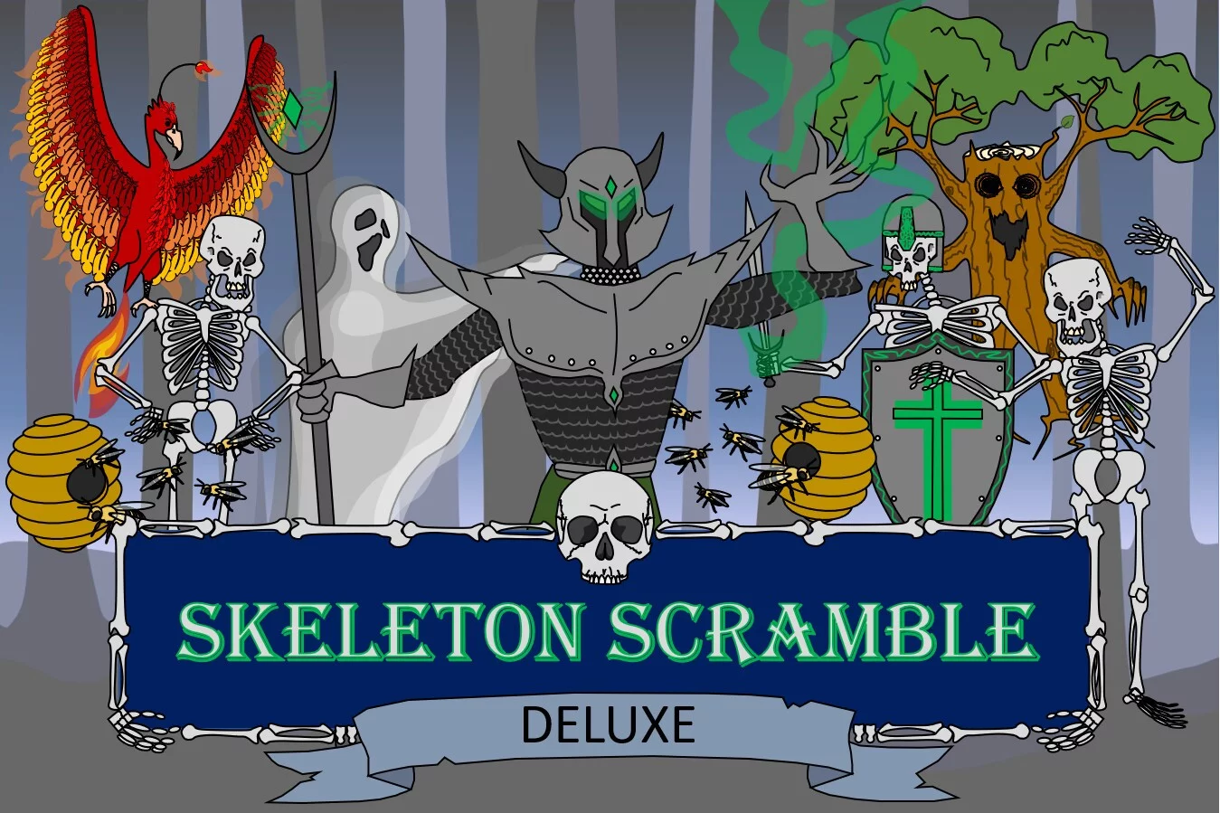 Изображение игры: Skeleton Scramble Deluxe
