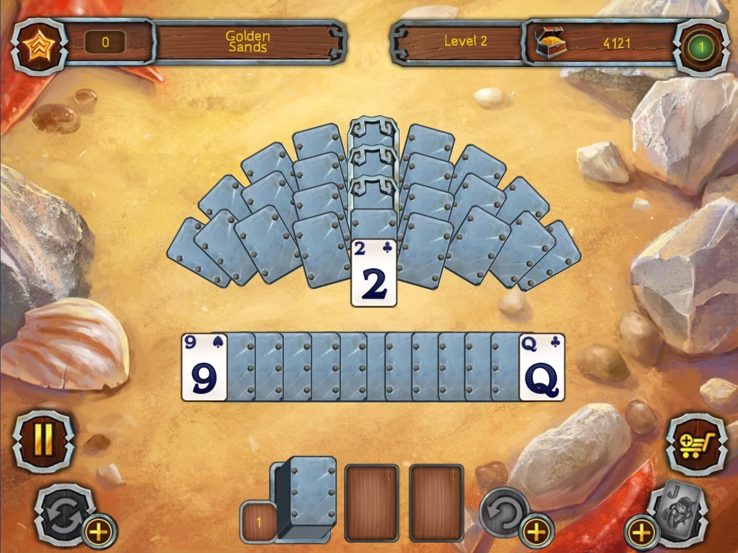Изображение игры: Pirate's Solitaire