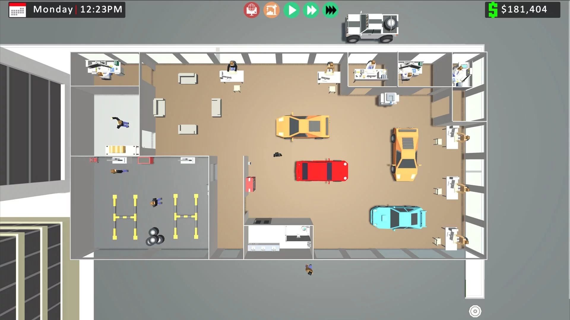 Изображение игры: Auto World Tycoon
