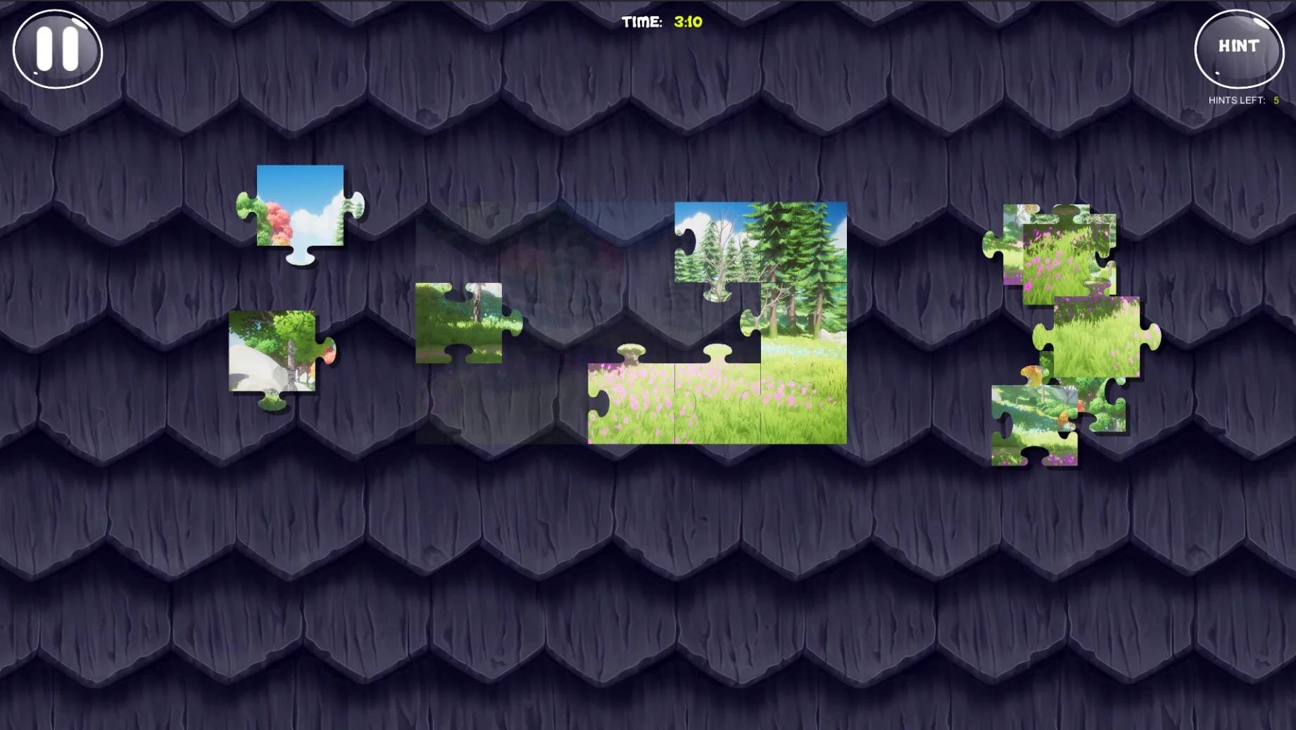 Изображение игры: Puzzle: Nature