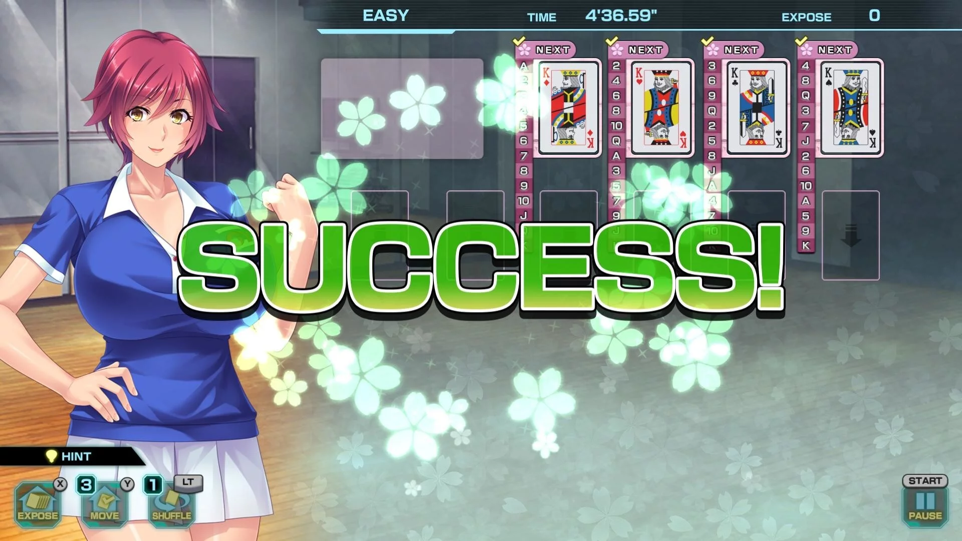 Изображение игры: Pretty Girls Four Kings Solitaire