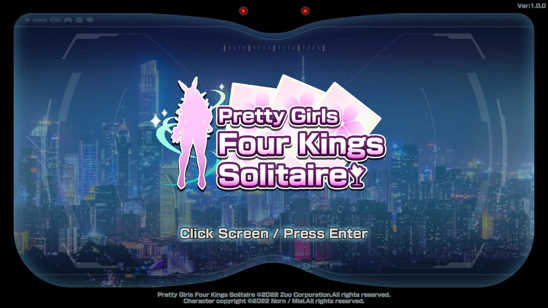 Изображение игры: Pretty Girls Four Kings Solitaire
