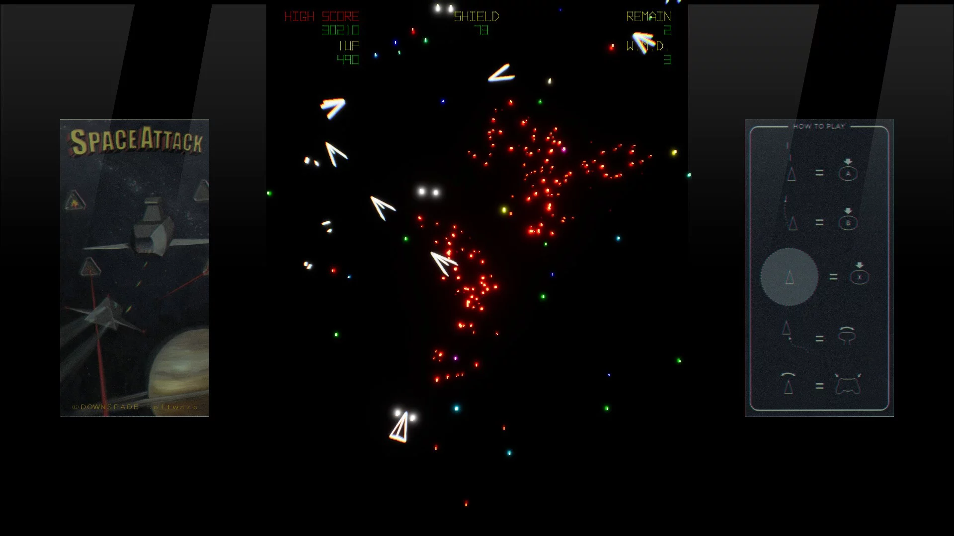 Изображение игры: Space Attack