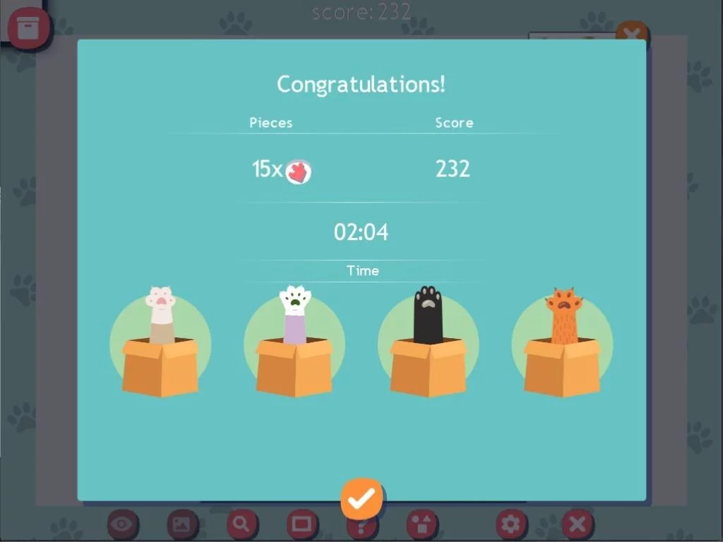 Изображение игры: 1001 Jigsaw. Cute Cats