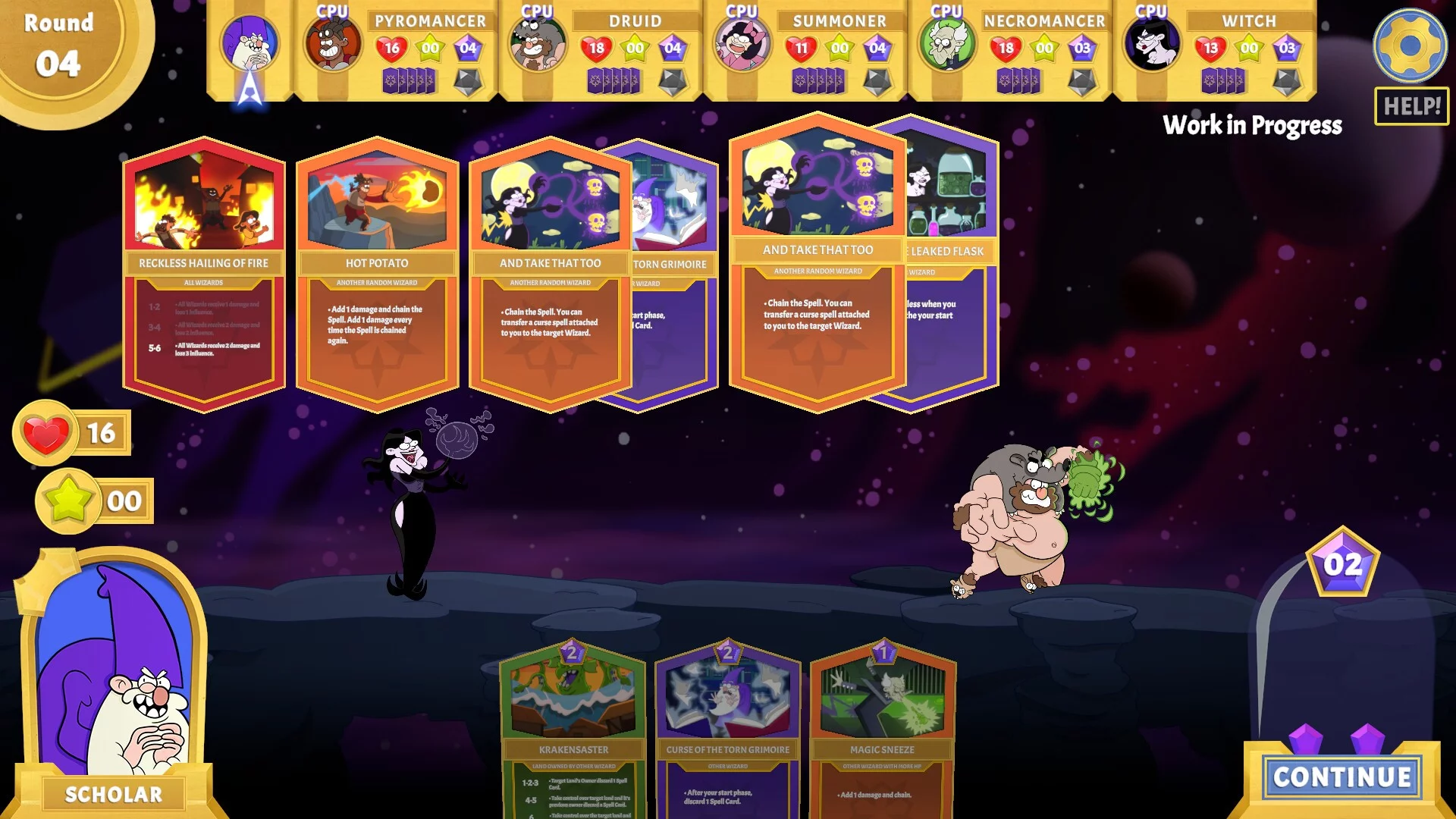 Изображение игры: Master of the Wizards