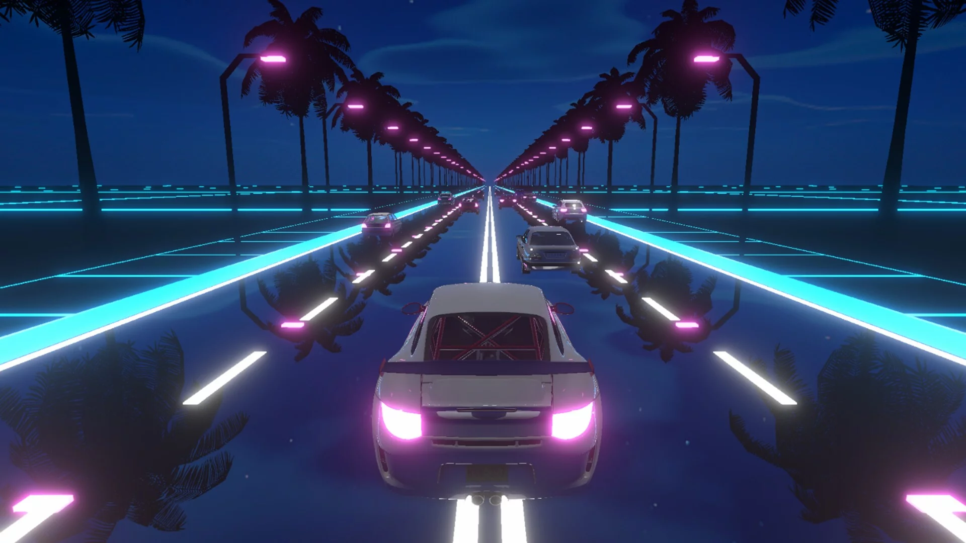 Изображение игры: Neon Racer