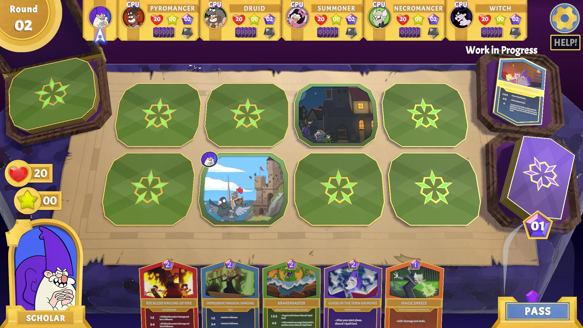 Изображение игры: Master of the Wizards
