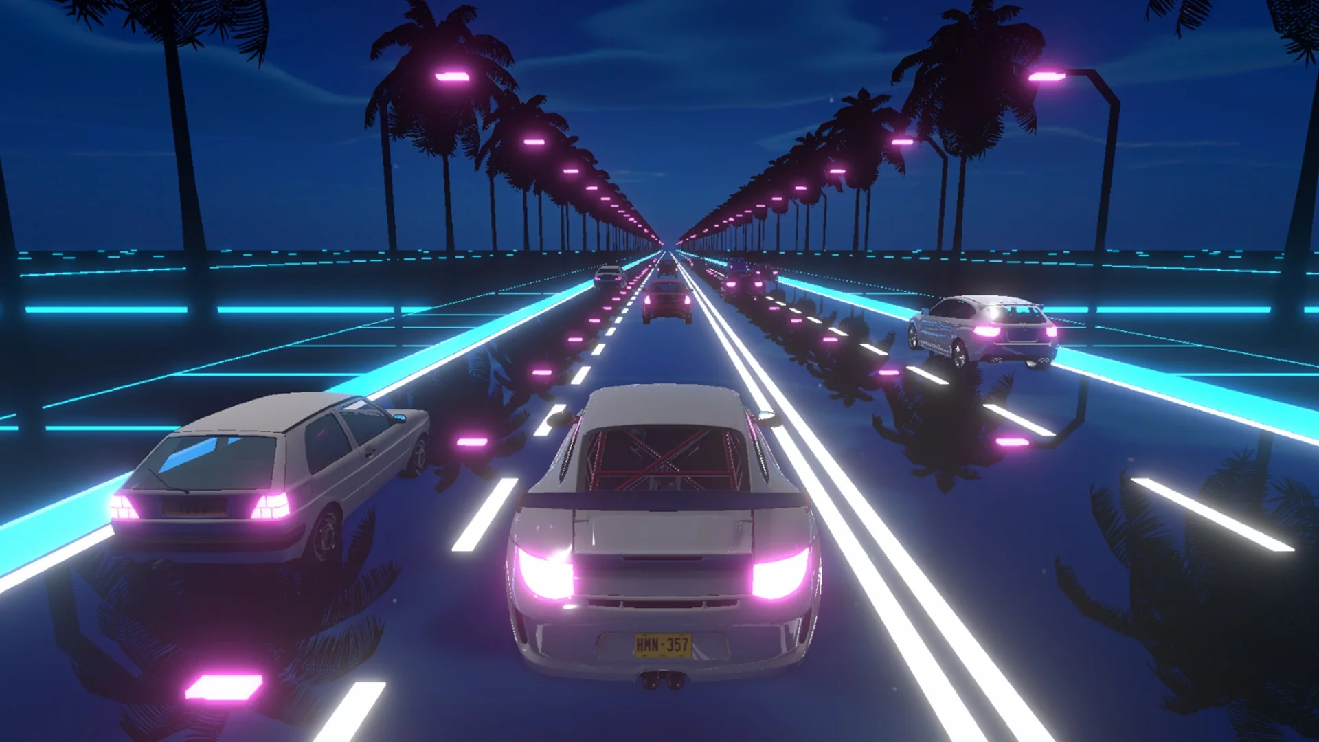 Изображение игры: Neon Racer