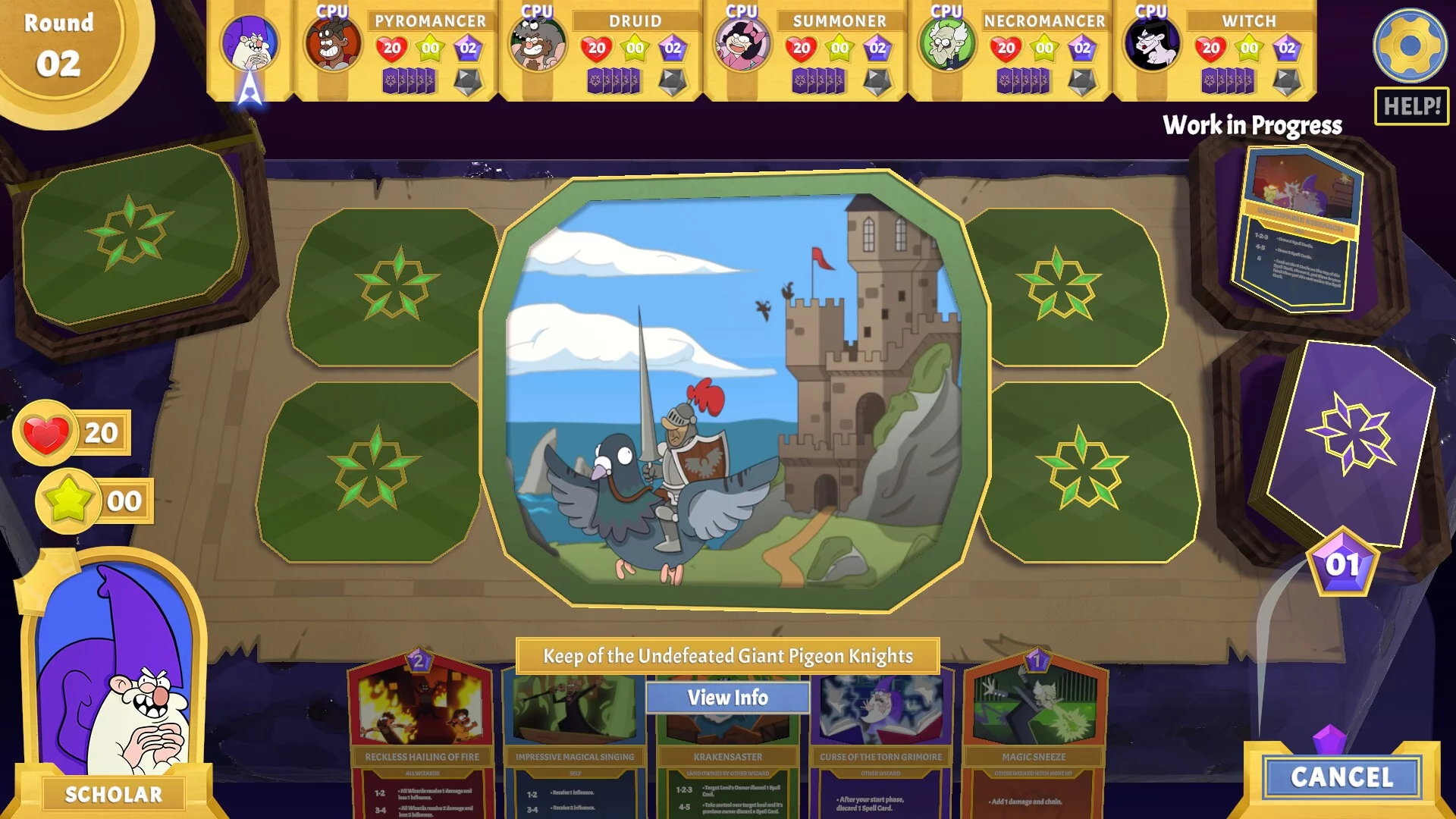 Изображение игры: Master of the Wizards