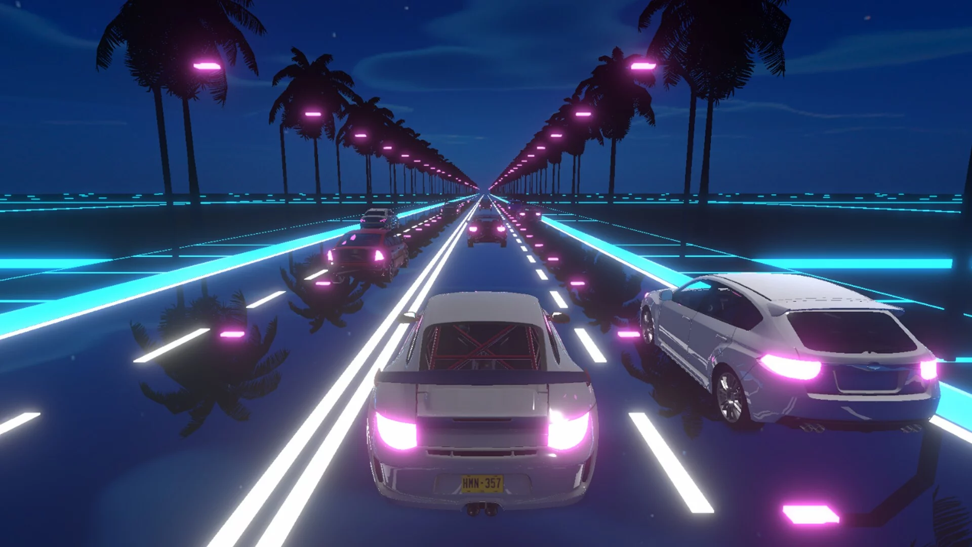 Изображение игры: Neon Racer