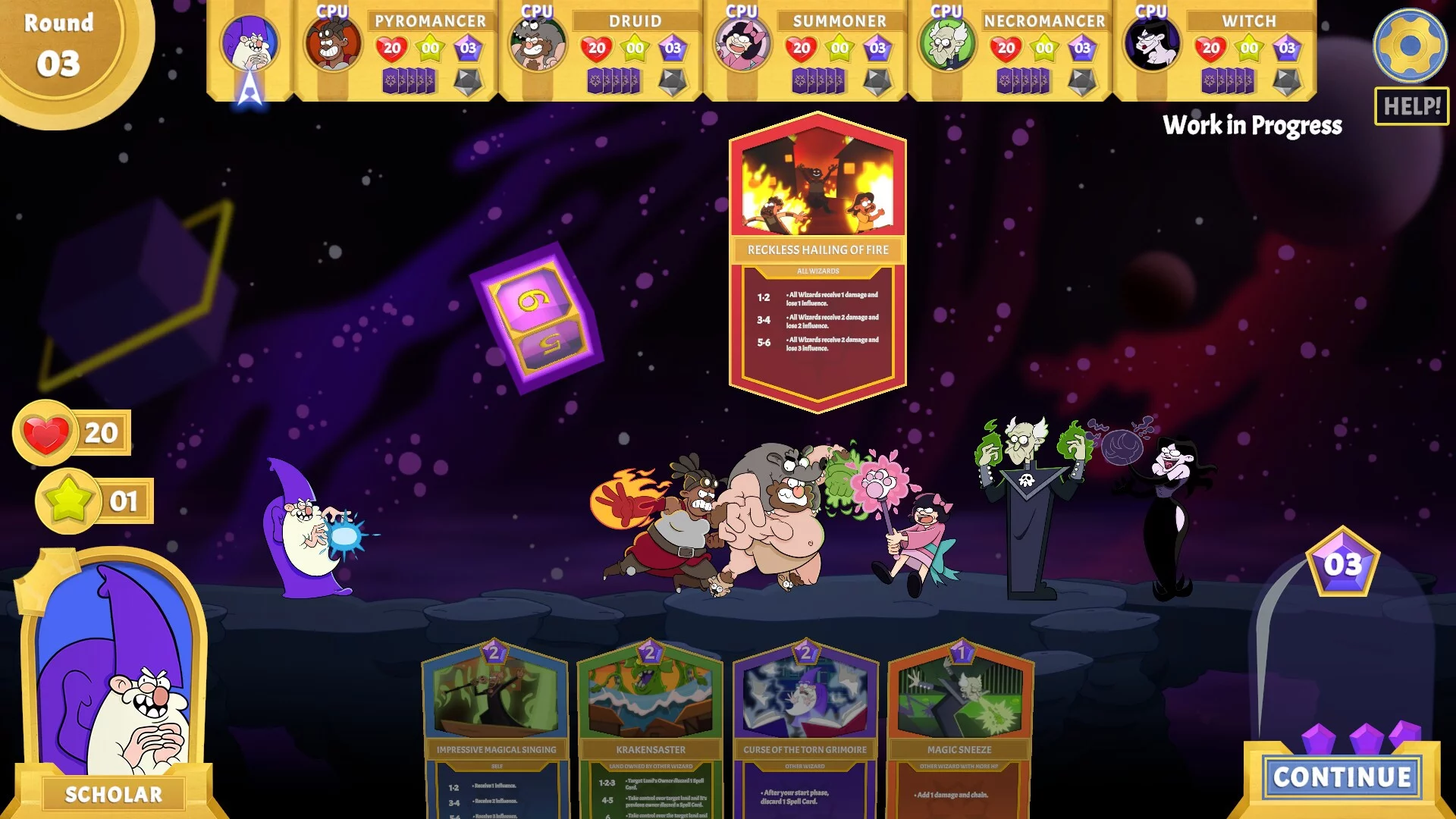 Изображение игры: Master of the Wizards