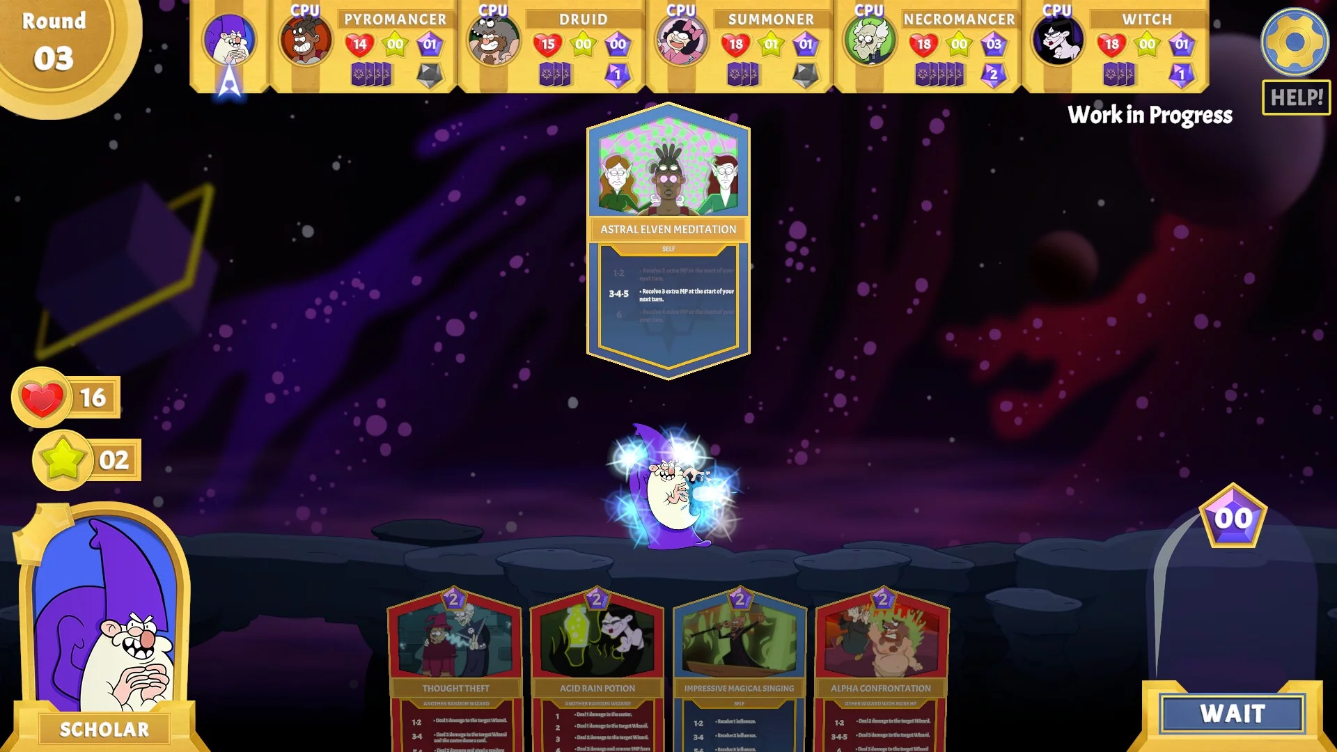 Изображение игры: Master of the Wizards