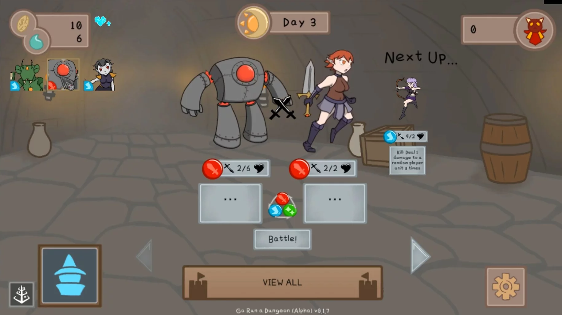 Изображение игры: Go Run a Dungeon