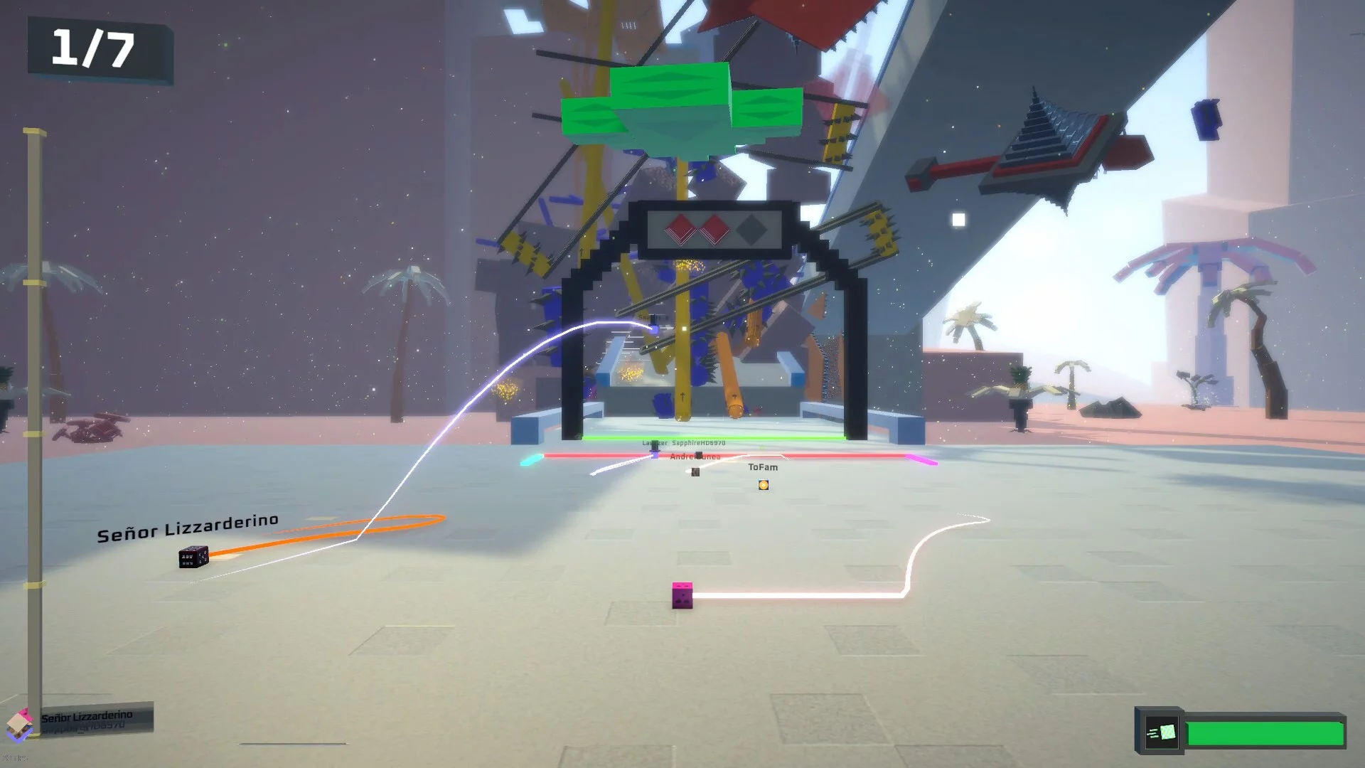 Изображение игры: Cube Racer 2
