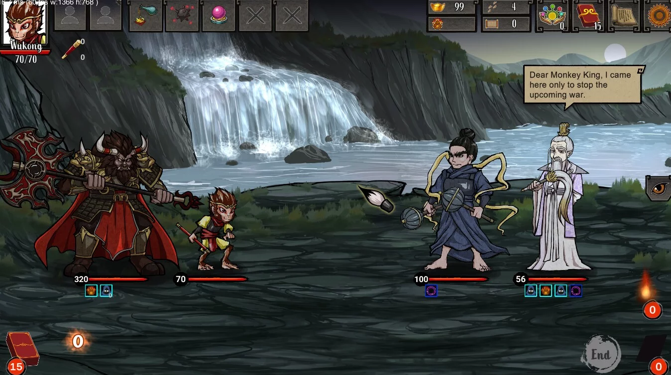 Изображение игры: Divinity Chronicles: Journey to the West