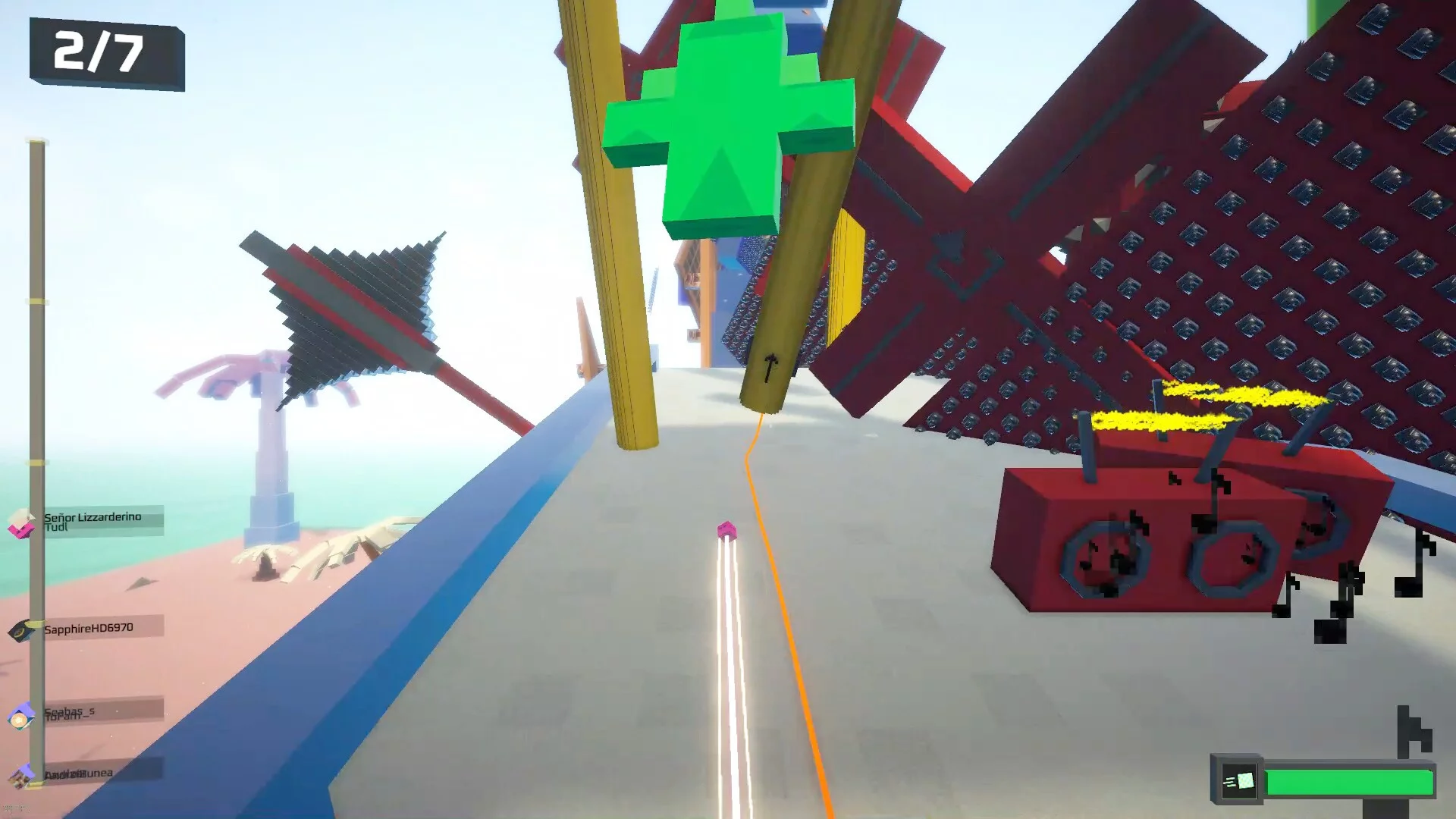 Изображение игры: Cube Racer 2
