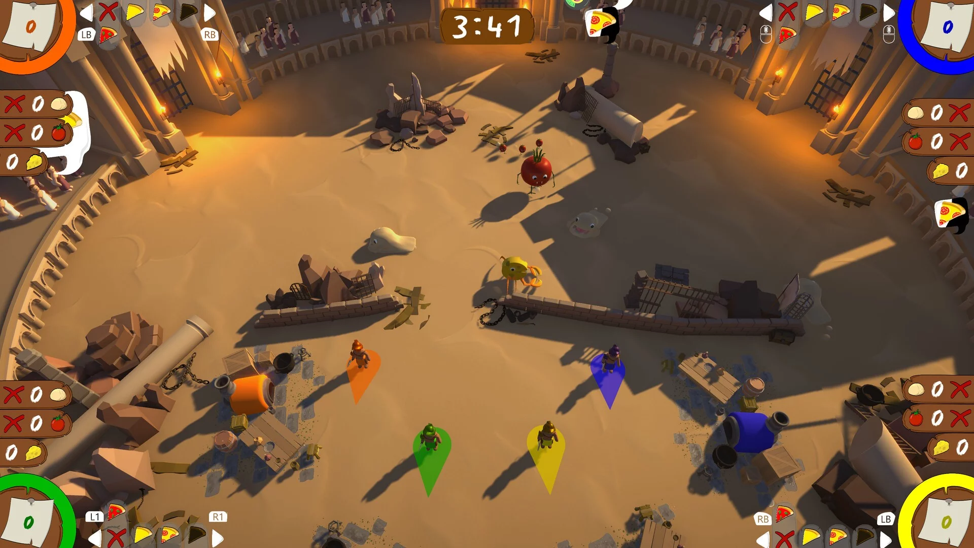 Изображение игры: Pizza Arena