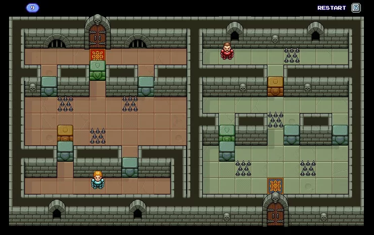 Изображение игры: Dungeon Blocks