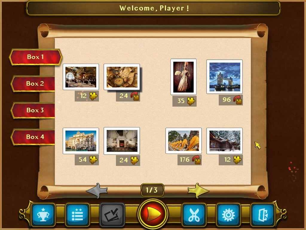 Изображение игры: Royal Jigsaw