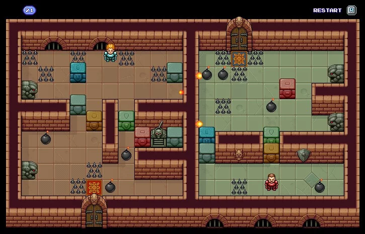 Изображение игры: Dungeon Blocks