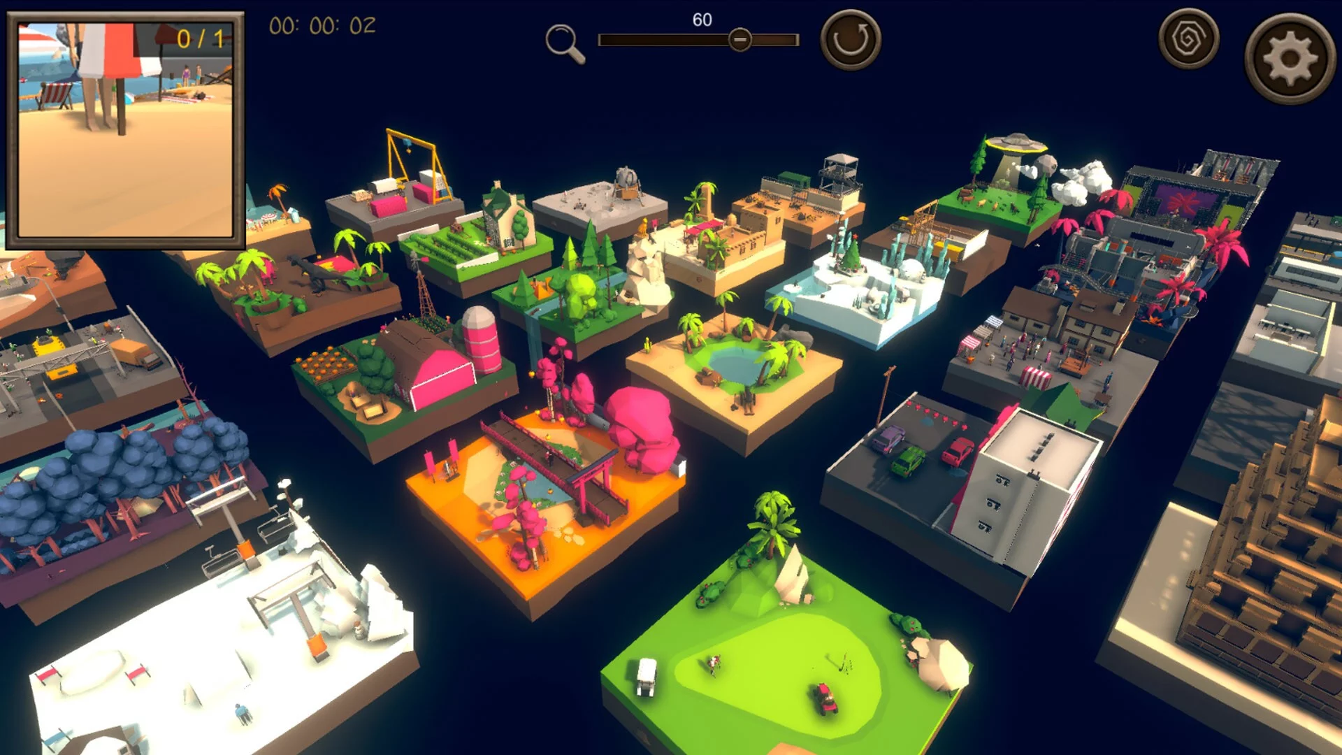 Изображение игры: Hidden World Top-Down 3D