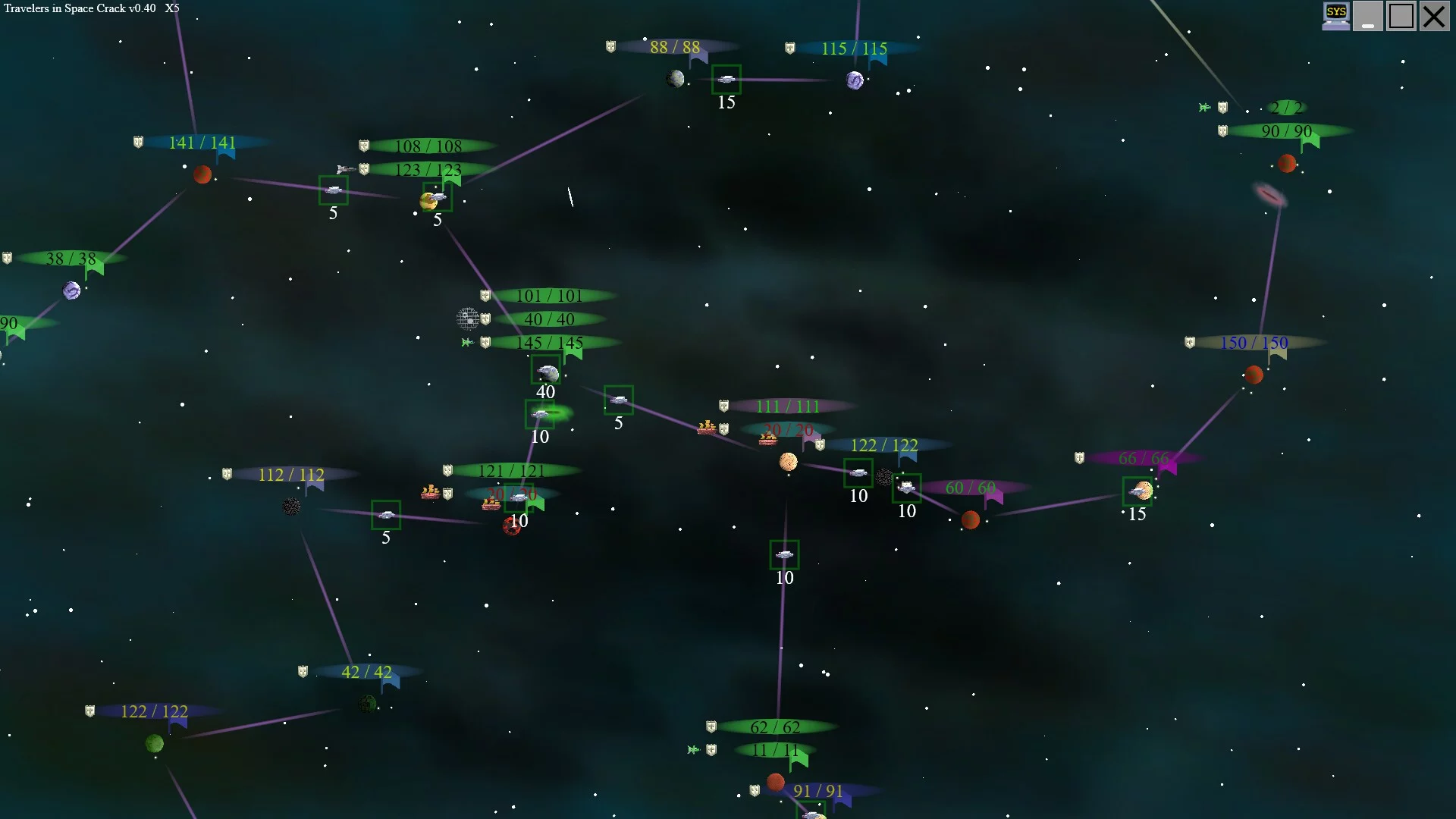 Изображение игры: Travelers in Space Crack