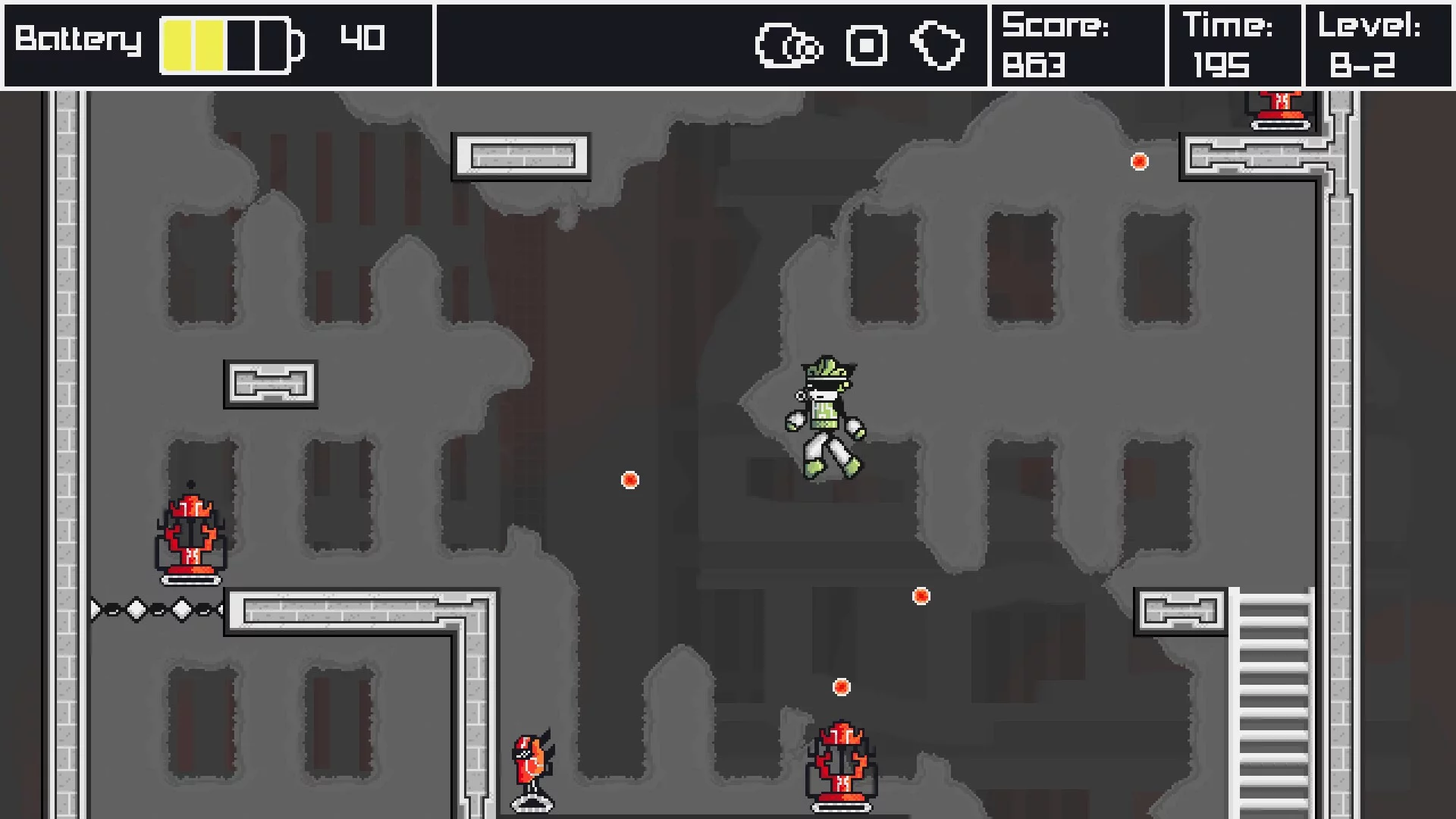 Изображение игры: Battery-out