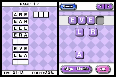 Изображение игры: Crosswords DS