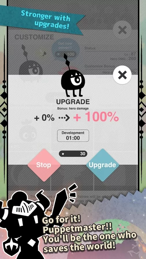 Изображение игры: Shadow Land - Endless Tap