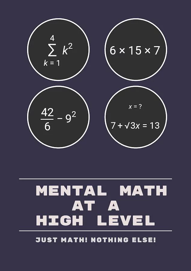 Изображение игры: Mental Math Master