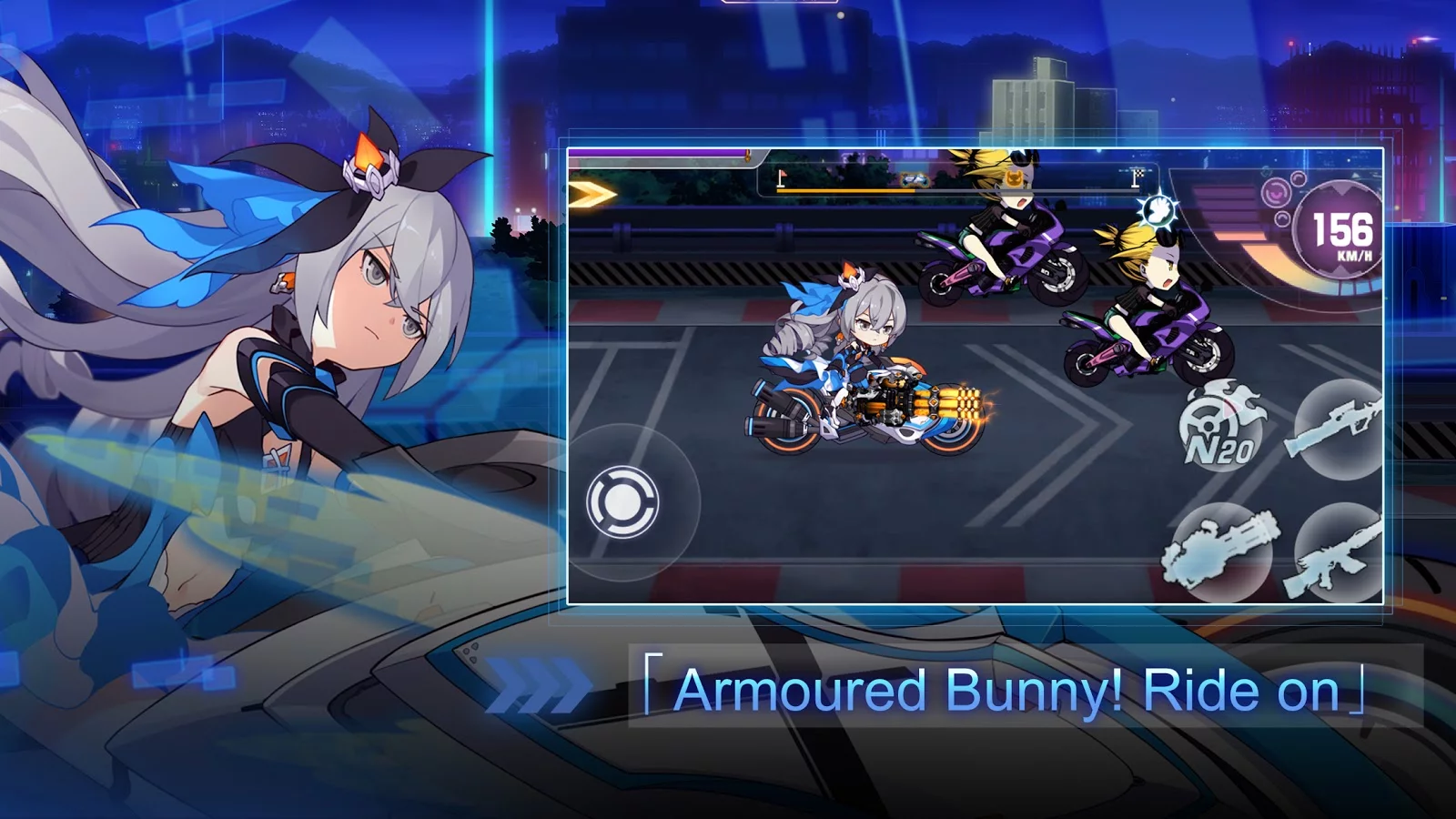 Изображение игры: Guns Girl - Honkai Gakuen