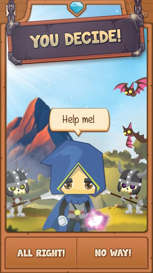 Изображение игры: GOD OF MAGIC - Offline Choose your own adventure