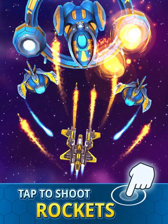 Изображение игры: Idle Space - Endless Action Clicker