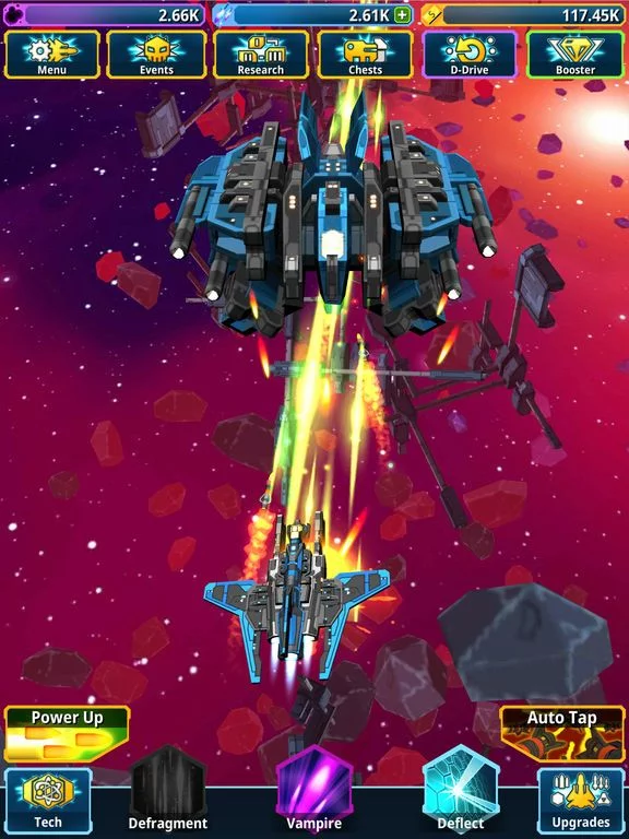 Изображение игры: Idle Space - Endless Action Clicker