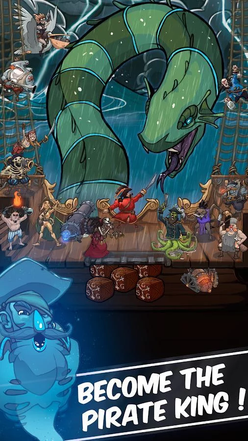 Изображение игры: Clicker Pirates - Tap to fight