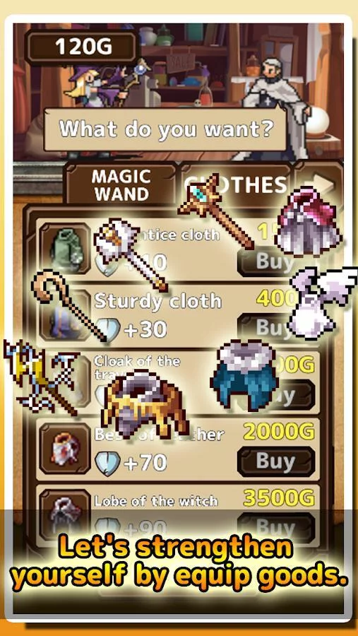 Изображение игры: Witch Puzzle RPG
