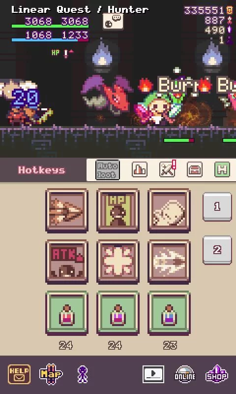 Изображение игры: Linear Quest