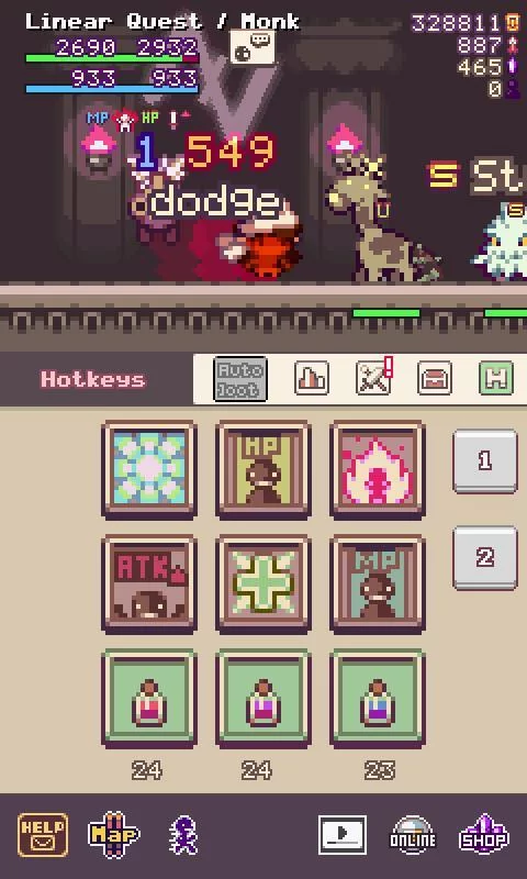 Изображение игры: Linear Quest