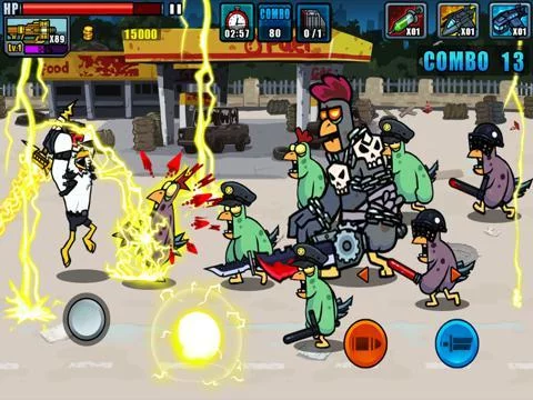 Изображение игры: Chicken Warrior: Zombie Hunter