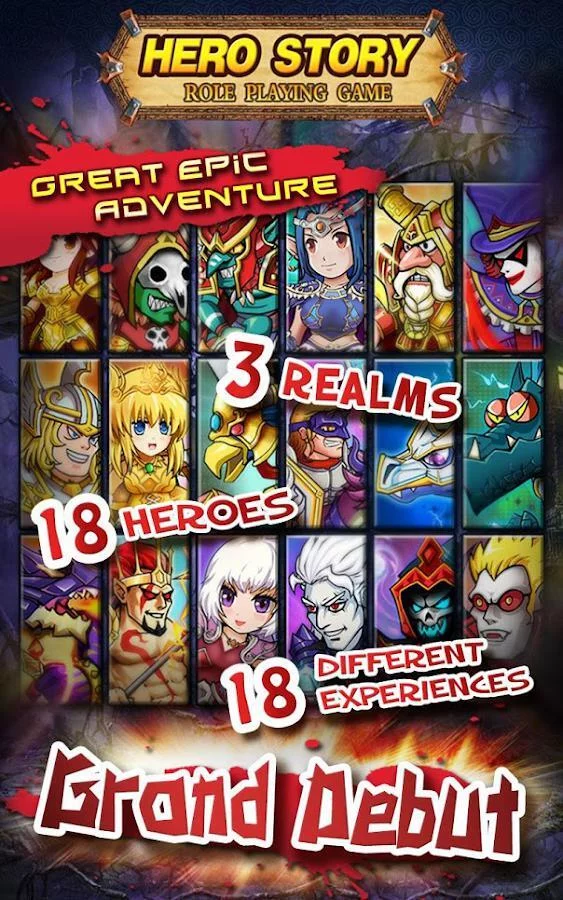 Изображение игры: RPG Hero Story