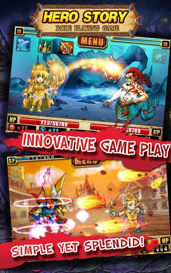 Изображение игры: RPG Hero Story