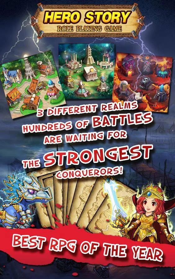 Изображение игры: RPG Hero Story